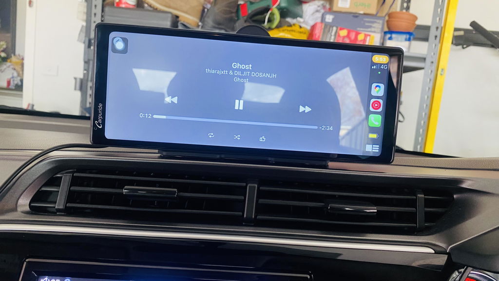Carpuride W903 CarPlay-Display 9,3 Zoll mit Frontkamera DVR