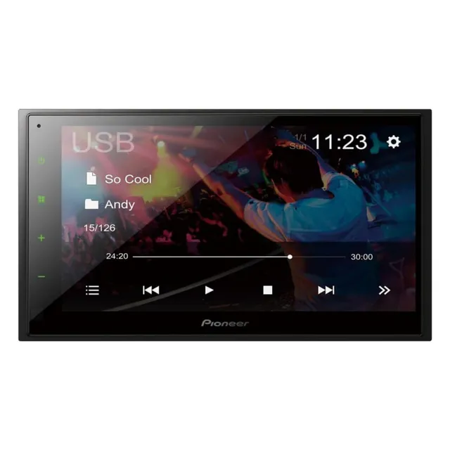 Pioneer DMH-A340DAB Autoradio 2-DIN Touch DAB+ Antenne Bluetooth