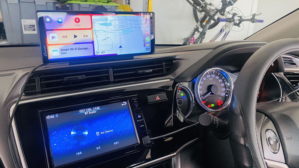 Carpuride W903 CarPlay-Display 9,3 Zoll mit Frontkamera DVR