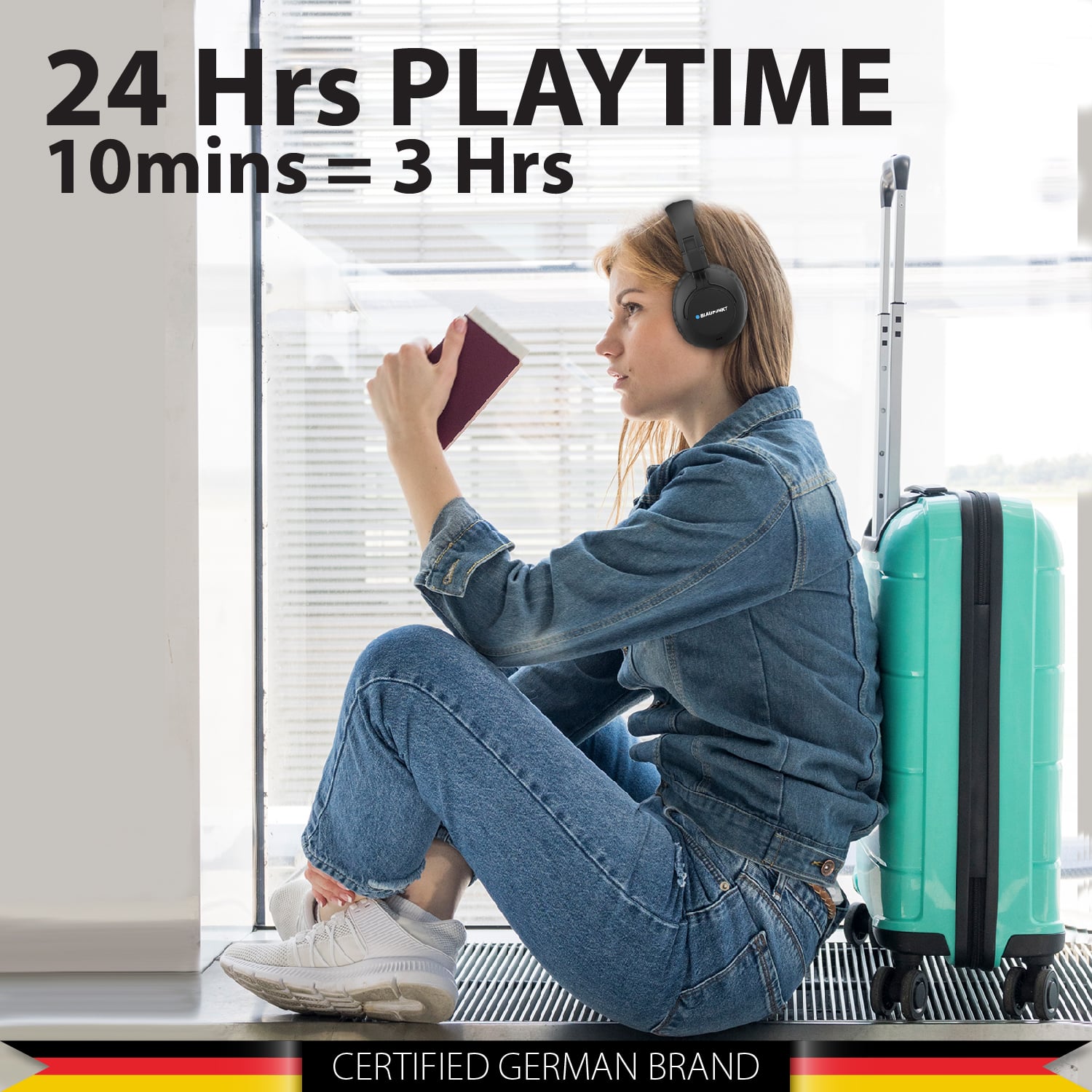 BLAUPUNKT BH41 Kopfhörer Bluetooth Over-Ear Schwarz