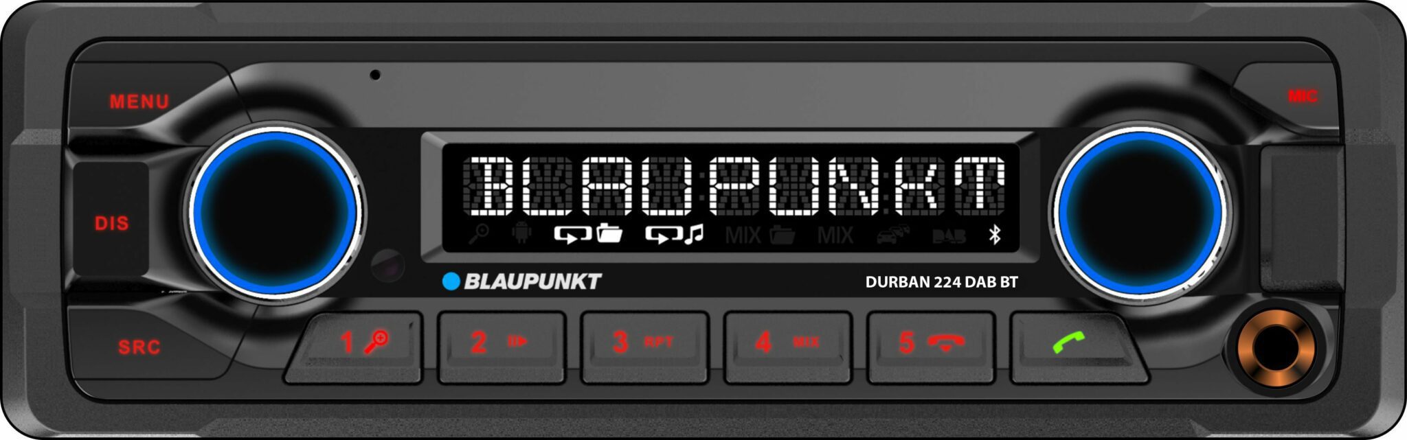 Blaupunkt Durban 224 DAB BT Autoradio Heavy Duty