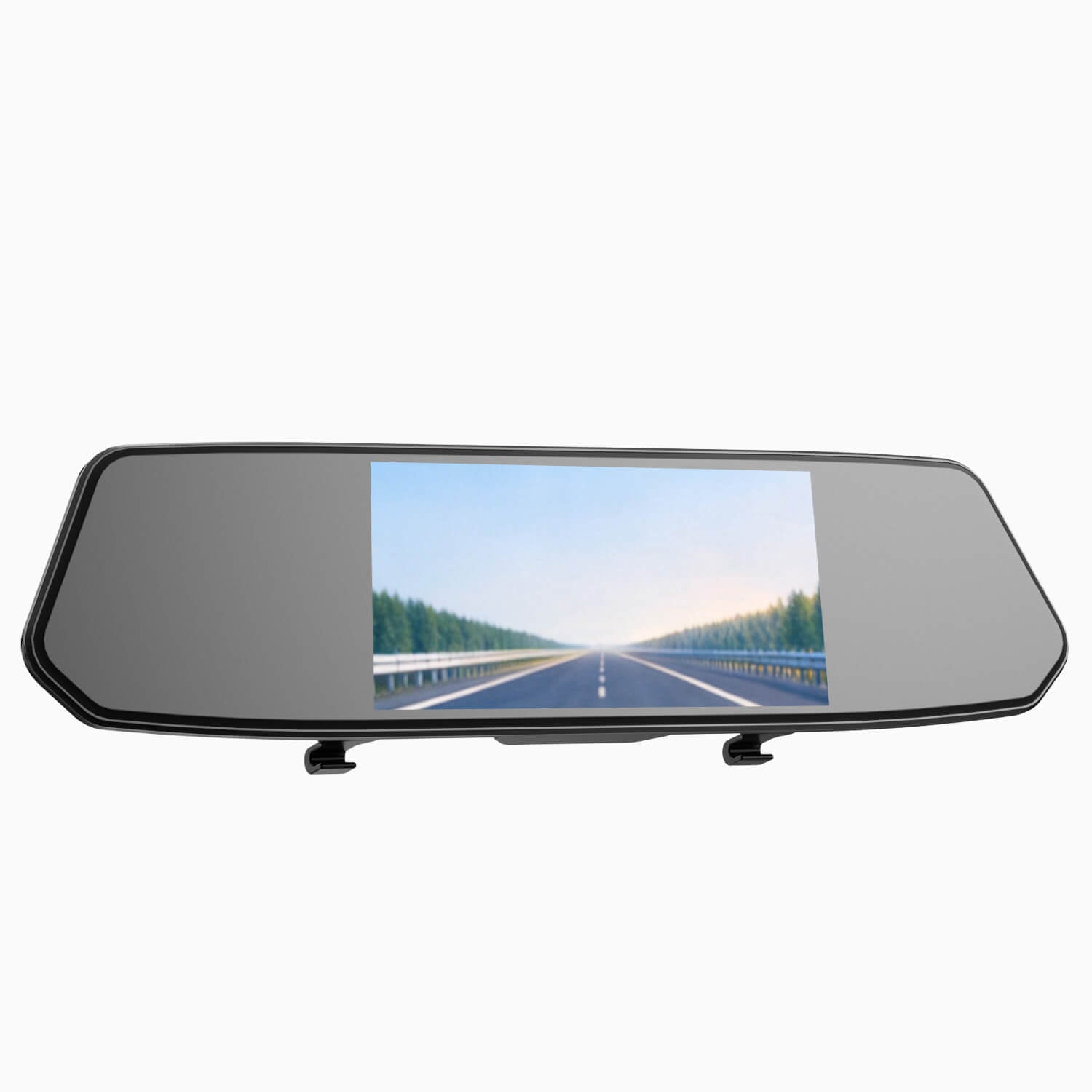 LAMTTO Dash Cam CE35A Spiegel 7 Zoll Touch Front+Heck 1080P