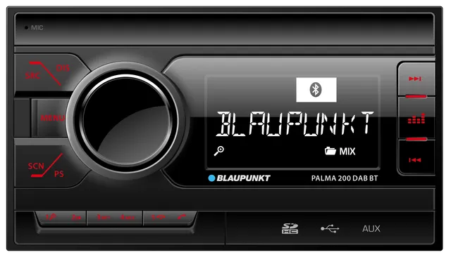 BLAUPUNKT Car Multimedia Palma 200 DAB BT 2-DIN Autoradio DAB+