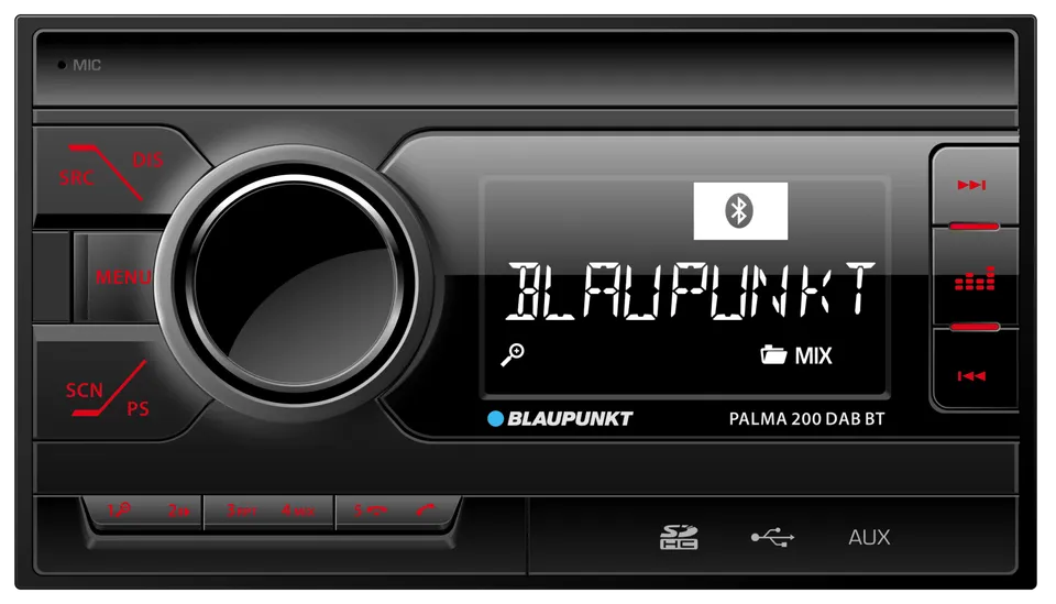 BLAUPUNKT Car Multimedia Palma 200 DAB BT 2-DIN Autoradio DAB+