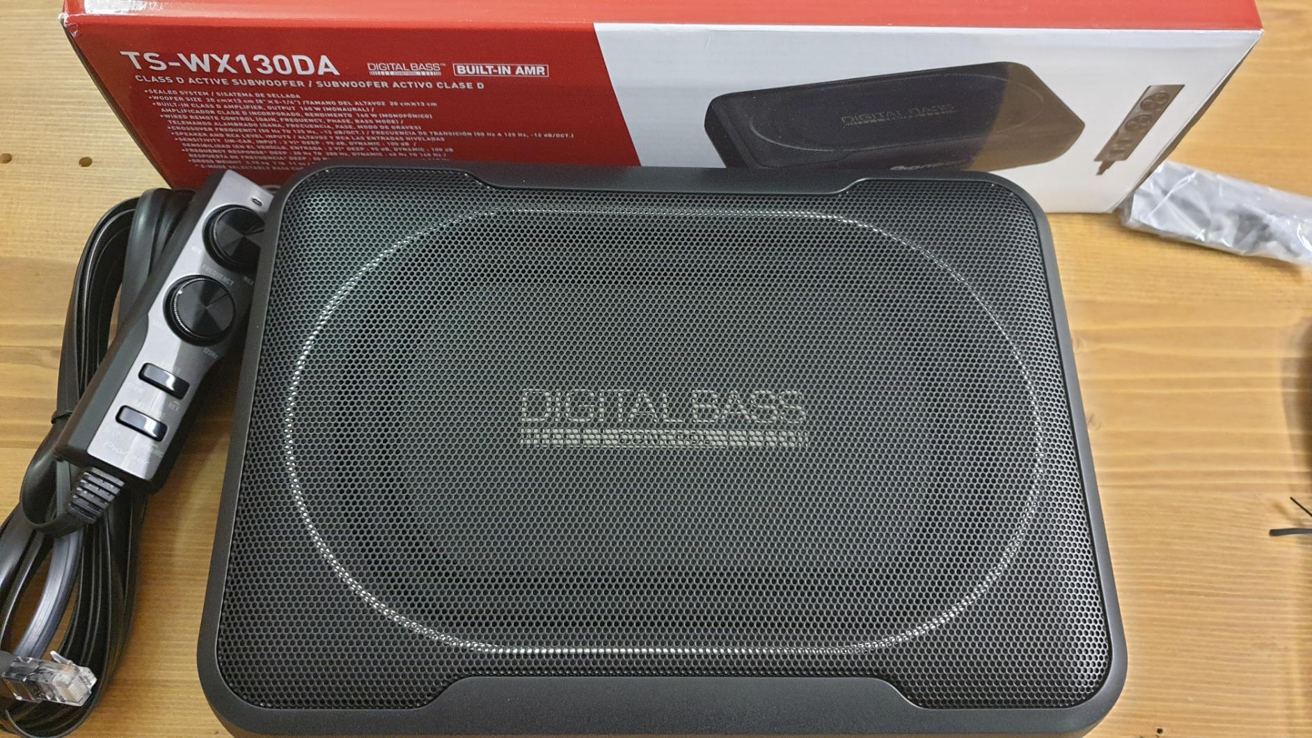 Pioneer TS-WX130DA Aktivsubwoofer 160W mit Fernbedienung