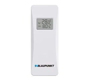 Blaupunkt ACC20WSWH Funk Außensensor Temperatur Luftfeuchte LCD