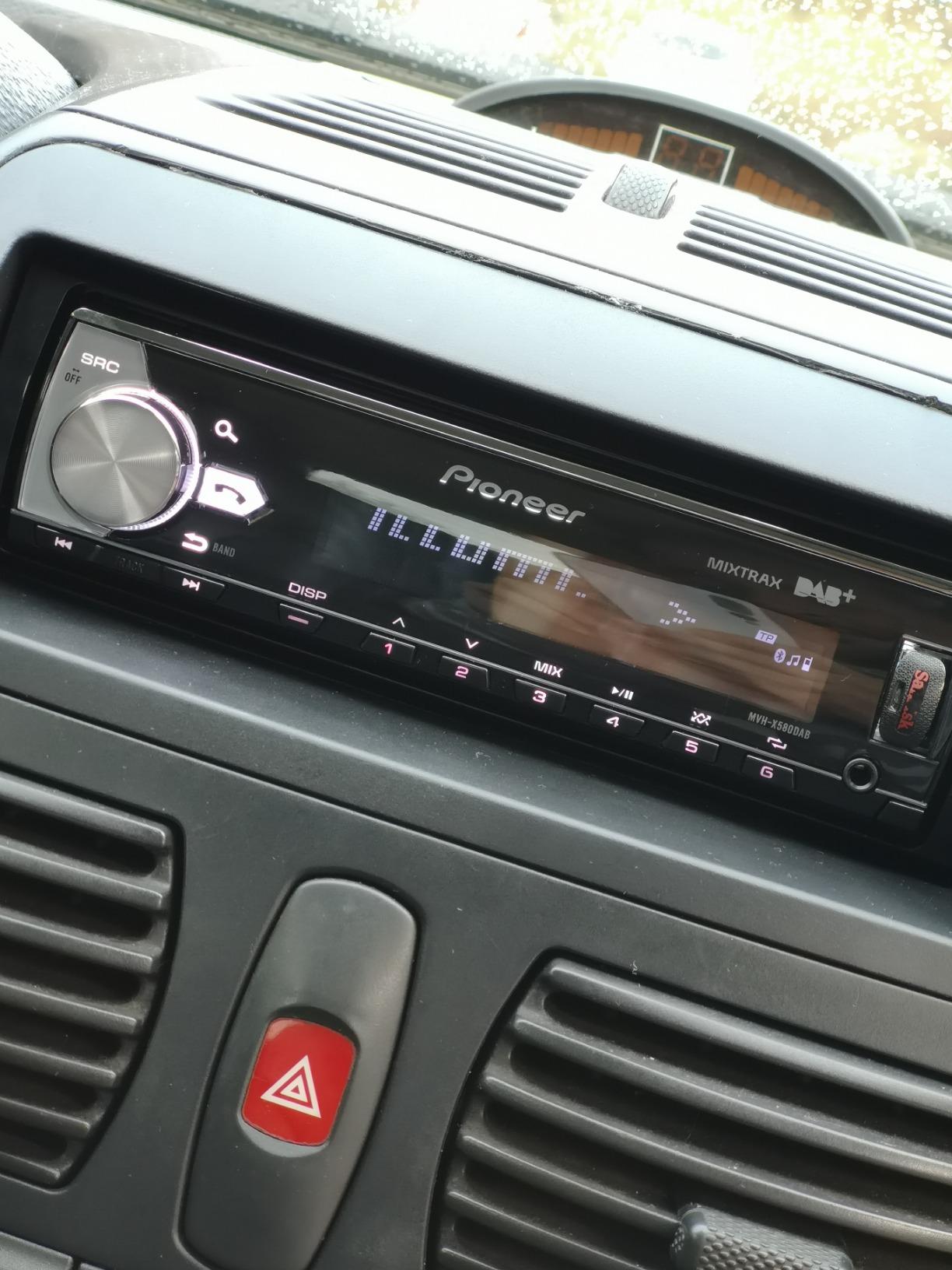 Pioneer MVH-X580DAB 1-DIN Autoradio DAB+ Bluetooth USB