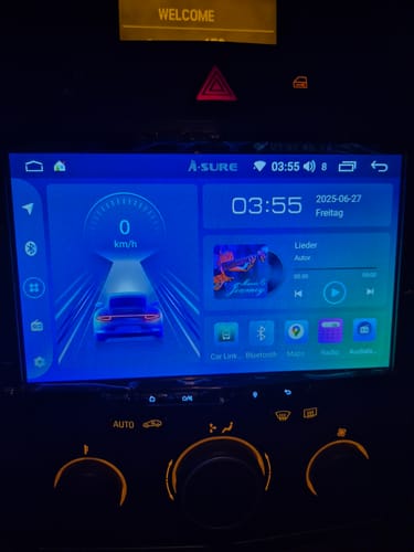 A-Sure GPS Autoradio Opel Astra H 8 Zoll 2+32GB CarPlay