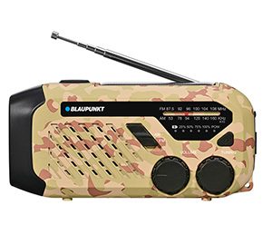 Blaupunkt ER10DC Survival Notfallradio Kurbel Solar