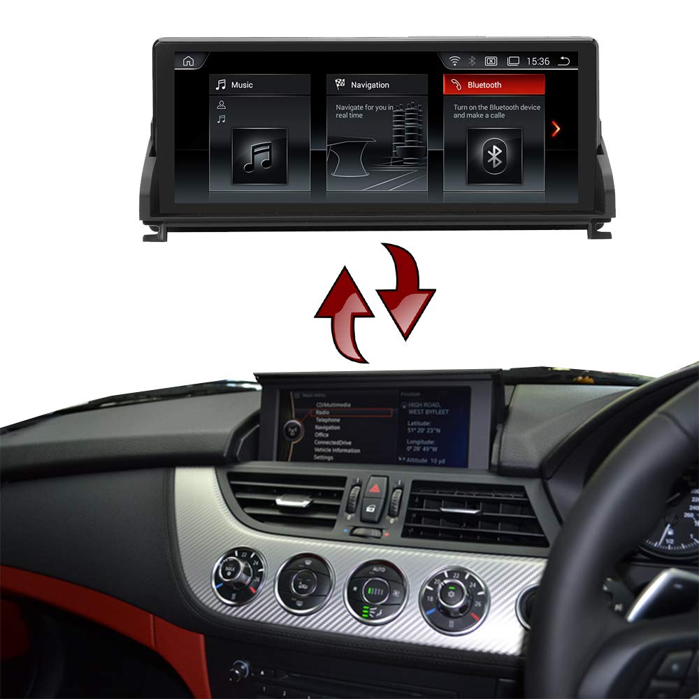 TAFFIO BMW Z4 E89 10,2 Zoll Android Autoradio CarPlay CIC