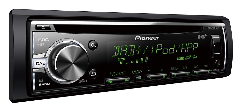 Pioneer DEH-X6800DAB 1 DIN Autoradio mit DAB+ inkl. Antenne