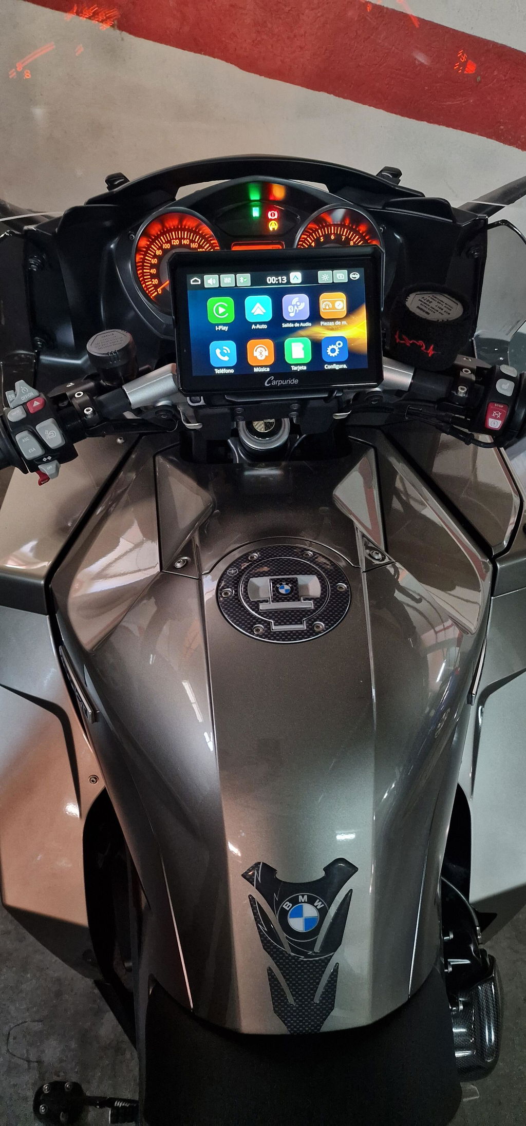Carpuride W702B Pro Motorrad Display 7 Zoll IP67