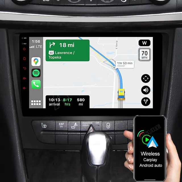 A-Sure Mercedes E CLS W211 C219 Autoradio Android 10 4+64GB