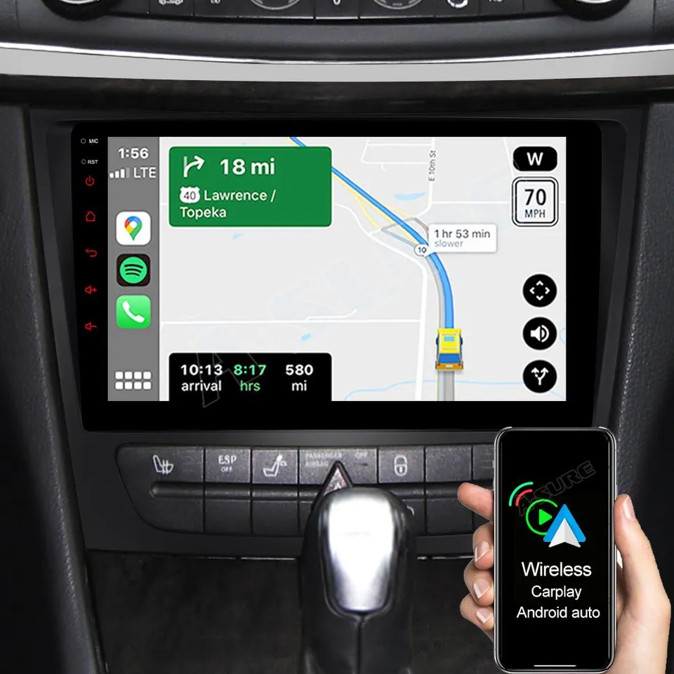 A-Sure Mercedes E CLS W211 C219 Autoradio Android 10 4+64GB