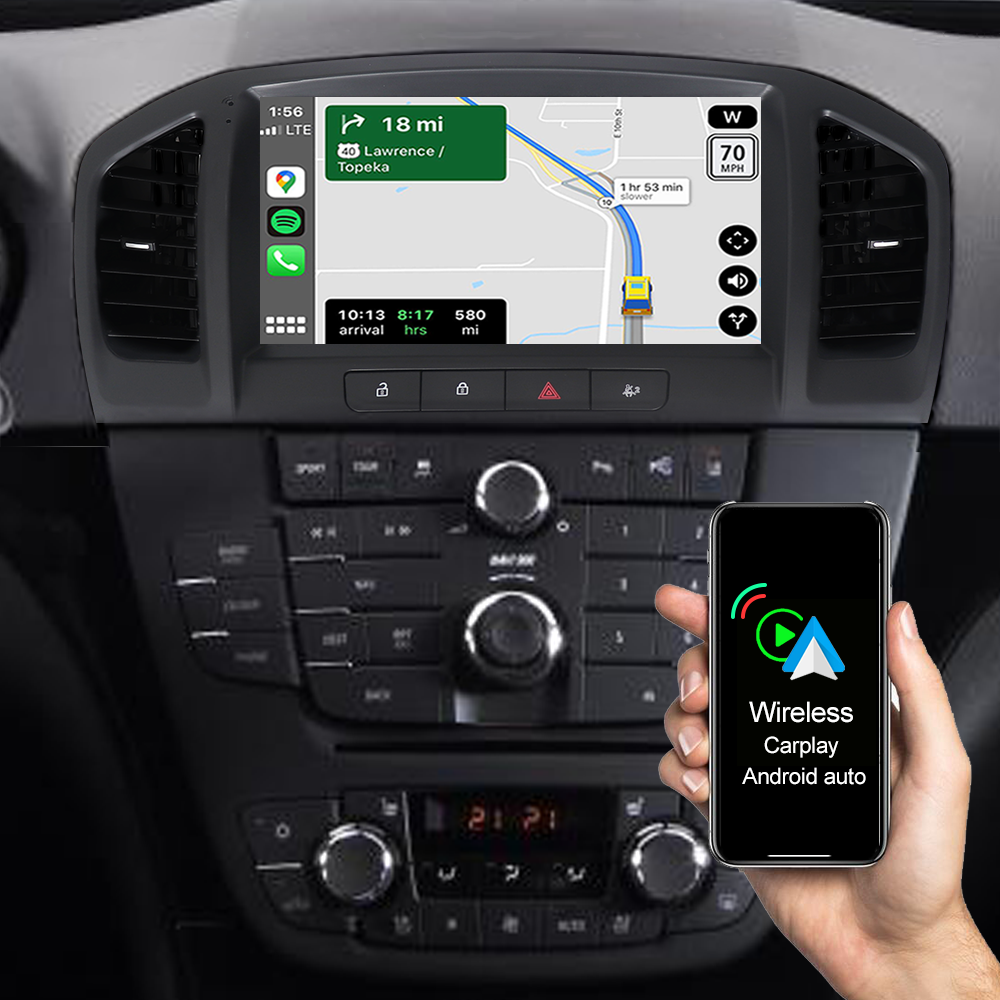 A-Sure GPS Autoradio Opel Insignia 9 Zoll 2+32GB CarPlay