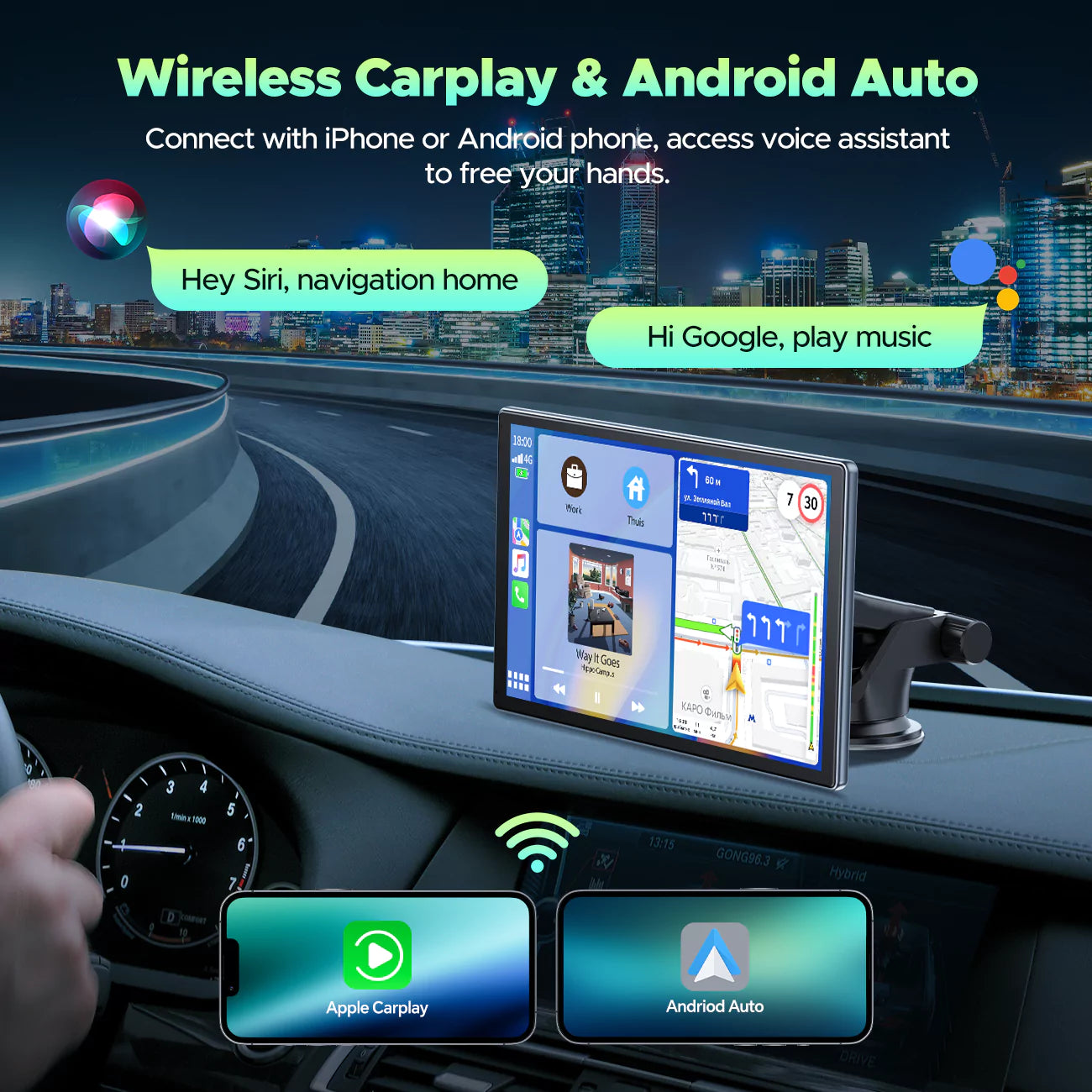 LAMTTO Carplay RC13 9 Zoll Smart Screen Upgraded RC30