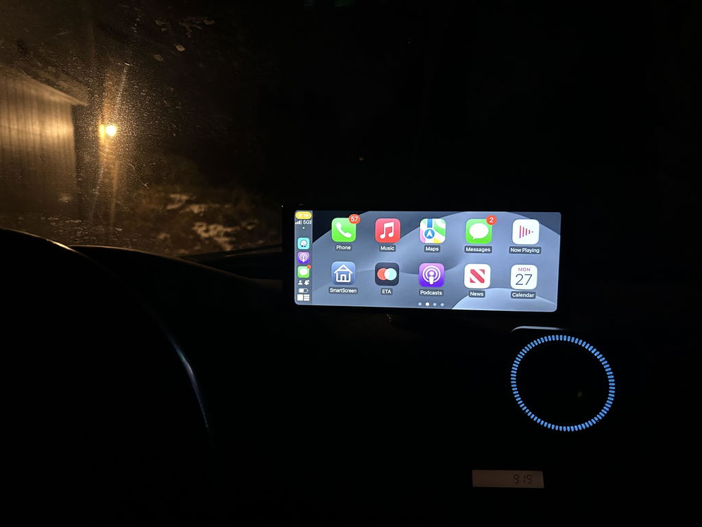 Carpuride W903 9,3 Zoll CarPlay Display Dual Dashcam DVR FM AUX