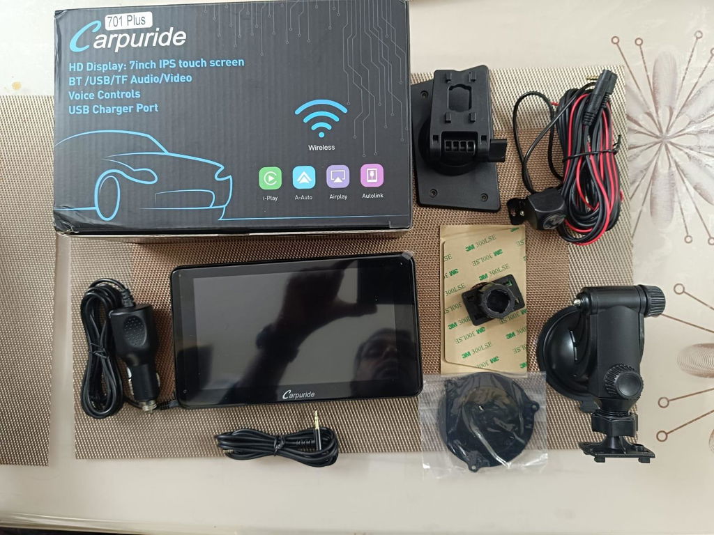 Carpuride Car Smart Stereo W701 Plus Autoradio 7 Zoll Kamera