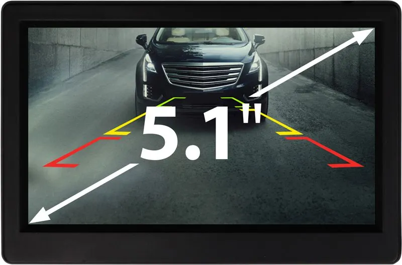 Blaupunkt Car Accessories RVM 5.1 Rückfahrmonitor 5 Zoll