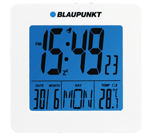 BLAUPUNKT CL02WH Wecker Digitalwecker mit Temperatur