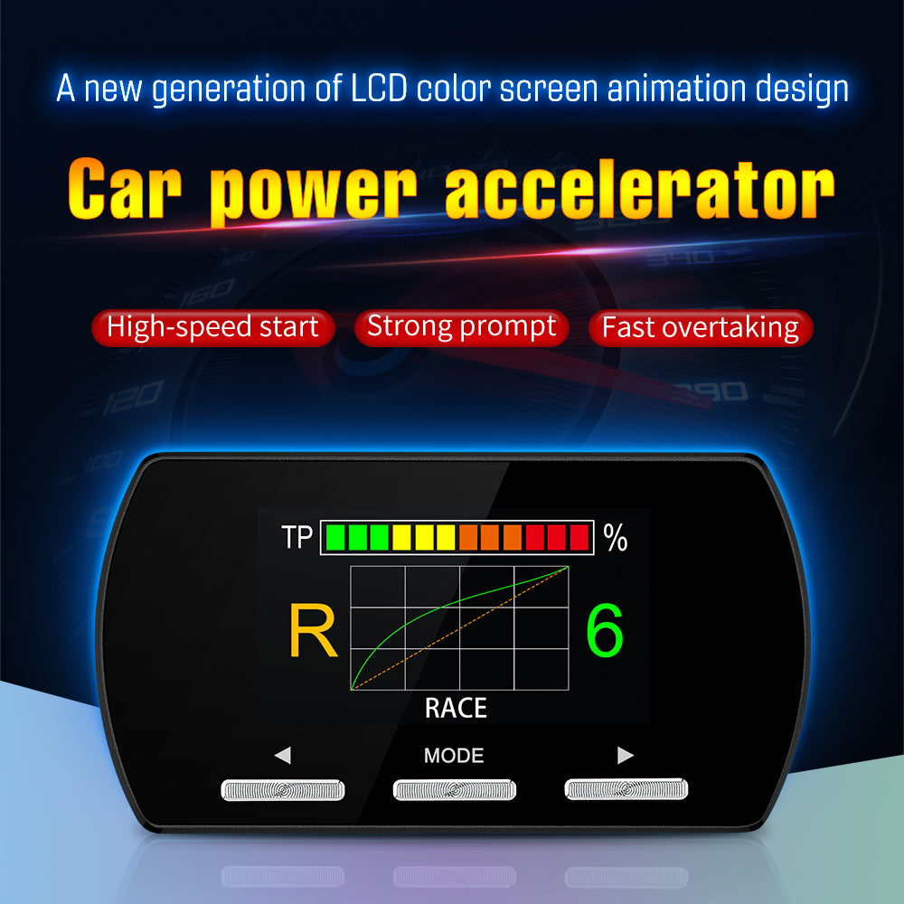 Carpuride F2 Gaspedal Tuning Pedalbox mit Display