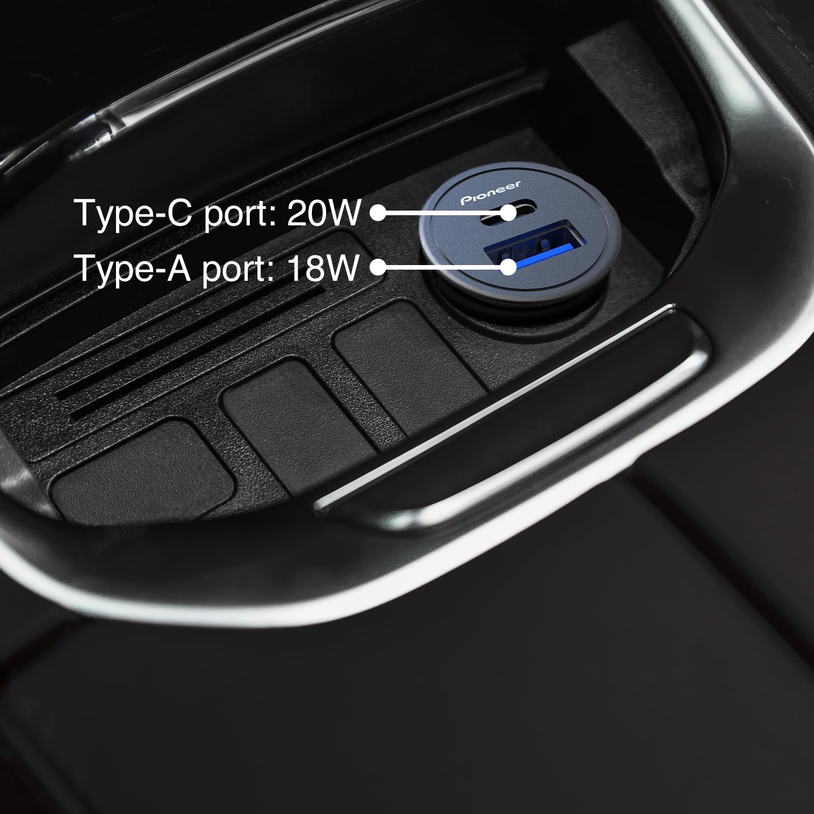Pioneer SDA-CG210CA Kfz-Ladegerät USB-A USB-C 38W