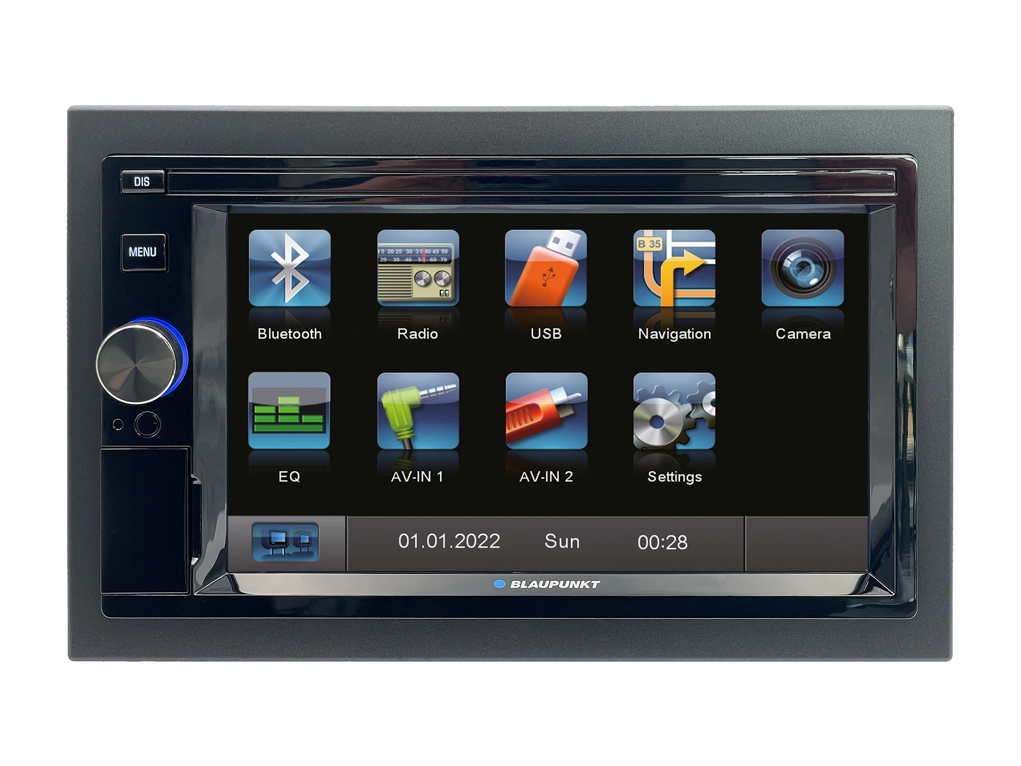 Blaupunkt Santa Cruz 370 Autoradio 2-DIN 6,2 Zoll Bluetooth