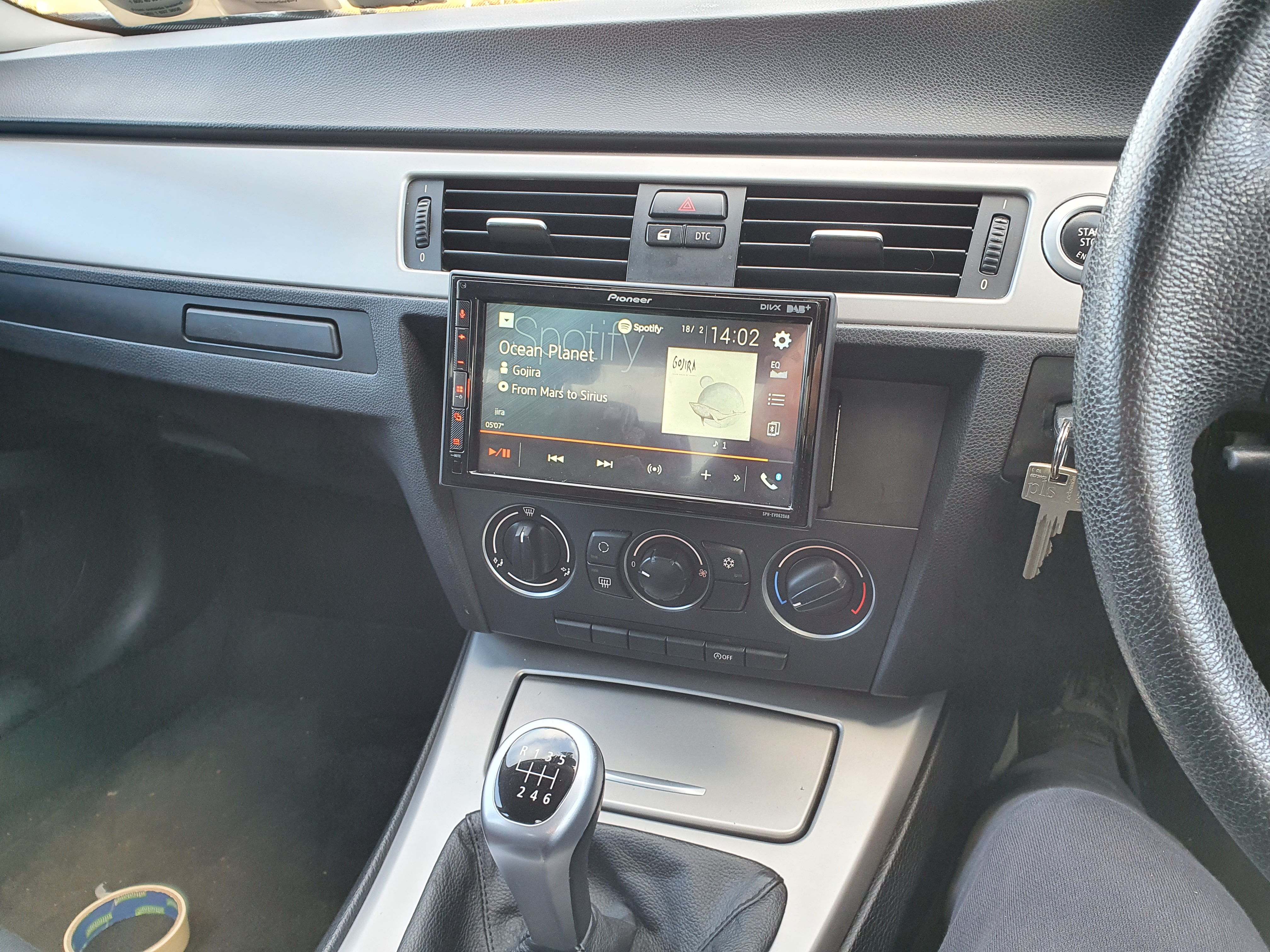 Pioneer SPH-EVO62DAB Autoradio 6,8 Zoll Single CarPlay DAB+