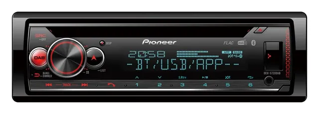 Pioneer DEH-S720DAB Autoradio 1-DIN CD DAB+ Bluetooth Antenne