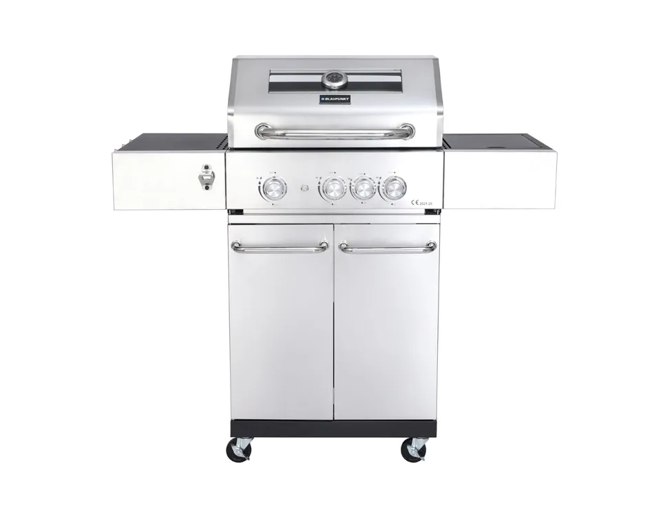 Blaupunkt GG321 Gasgrill 3 Brenner Seitenbrenner