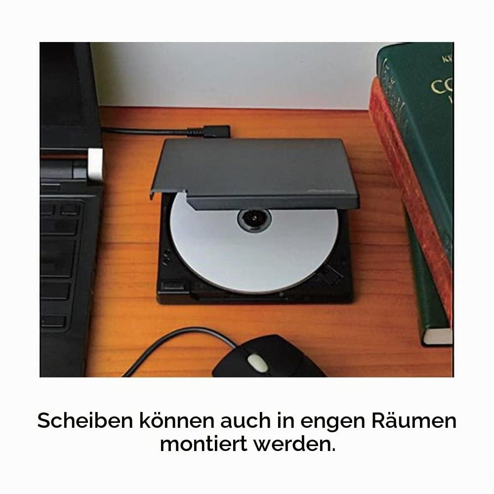 Pioneer BDR-XD08TB Blu-ray-Laufwerk Extern USB-C Brenner