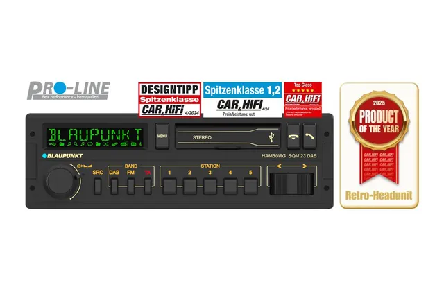 Blaupunkt Hamburg SQM 23 DAB Autoradio DAB+ Retro