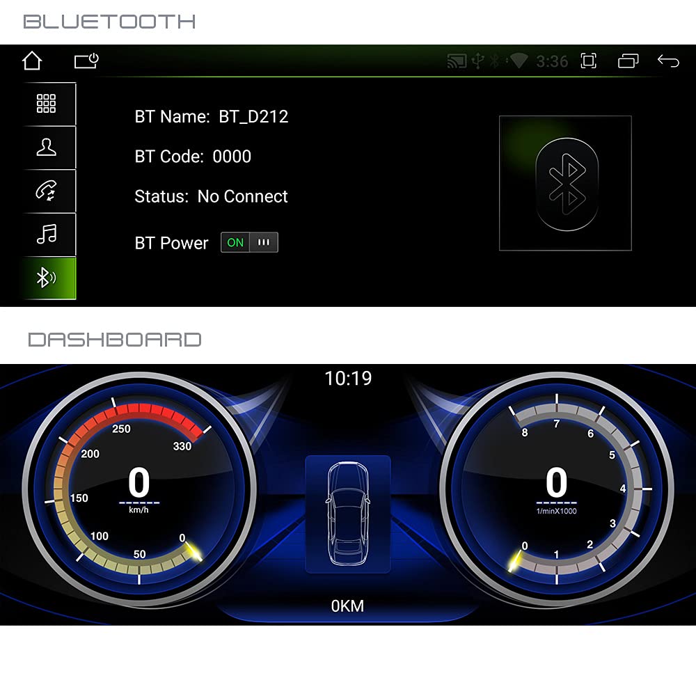 TAFFIO Audi A6 MMI 2G High 8,8 Zoll CarPlay-Display Android