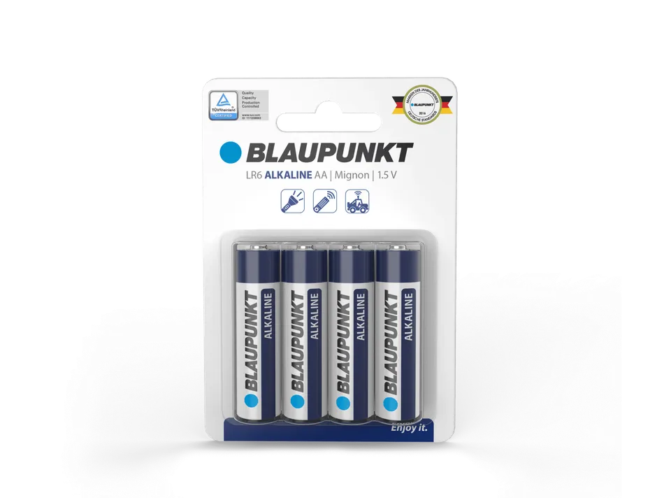 Blaupunkt TBT LR6 Batterie AA Alkaline Leistungsstark