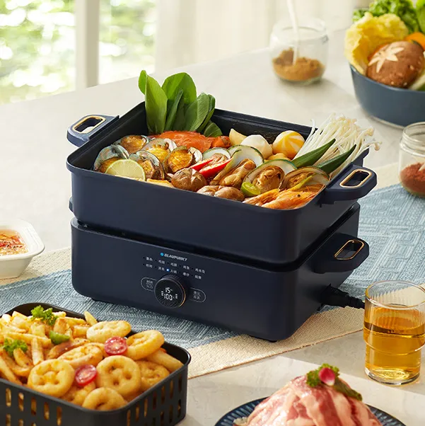 Blaupunkt BP-KZ05 Multikocher Kochtopf mit Heißluftfritteuse
