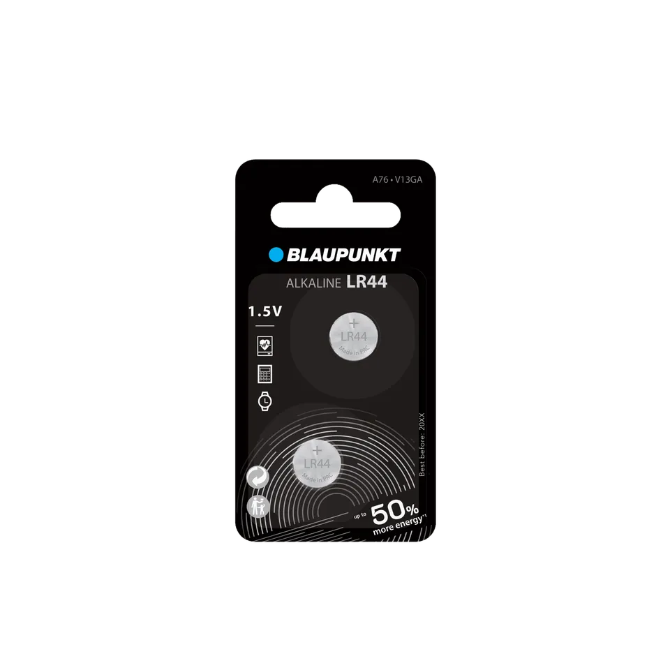 Blaupunkt Micro Alkaline LR44 Knopfzelle auslaufsicher