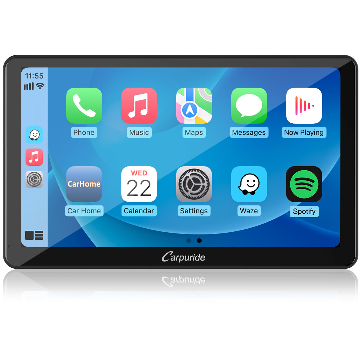 Carpuride W101 10,1 Zoll CarPlay-Display LKW Lichtsensor