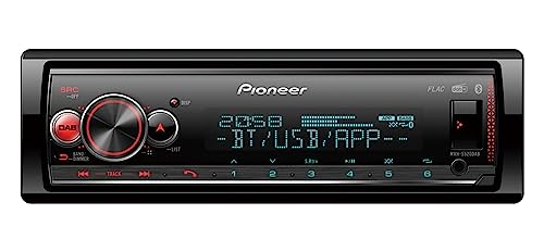 Pioneer MVH-S520DAB Autoradio 1-DIN DAB+ Bluetooth Antenne RGB