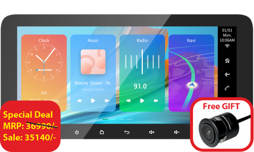 Blaupunkt Jamaica 990 10.33 Autoradio Android-Display