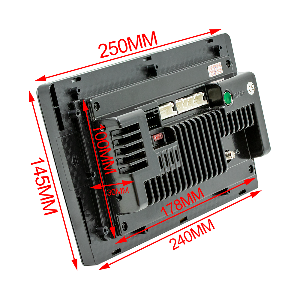 ESSGOO Car Stereo AR1001 Autoradio 10 Zoll Android 14