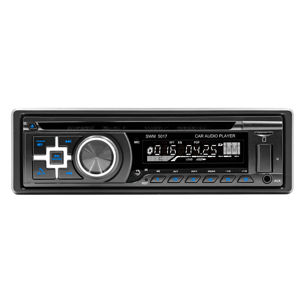 ESSGOO Car Stereo SWM5017 1-DIN Autoradio mit DVD CD MP3 FM