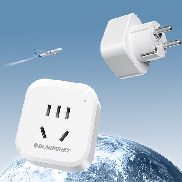 BLAUPUNKT Mobile BP-AA1100W Reiseadapter EU 2500W kompakt