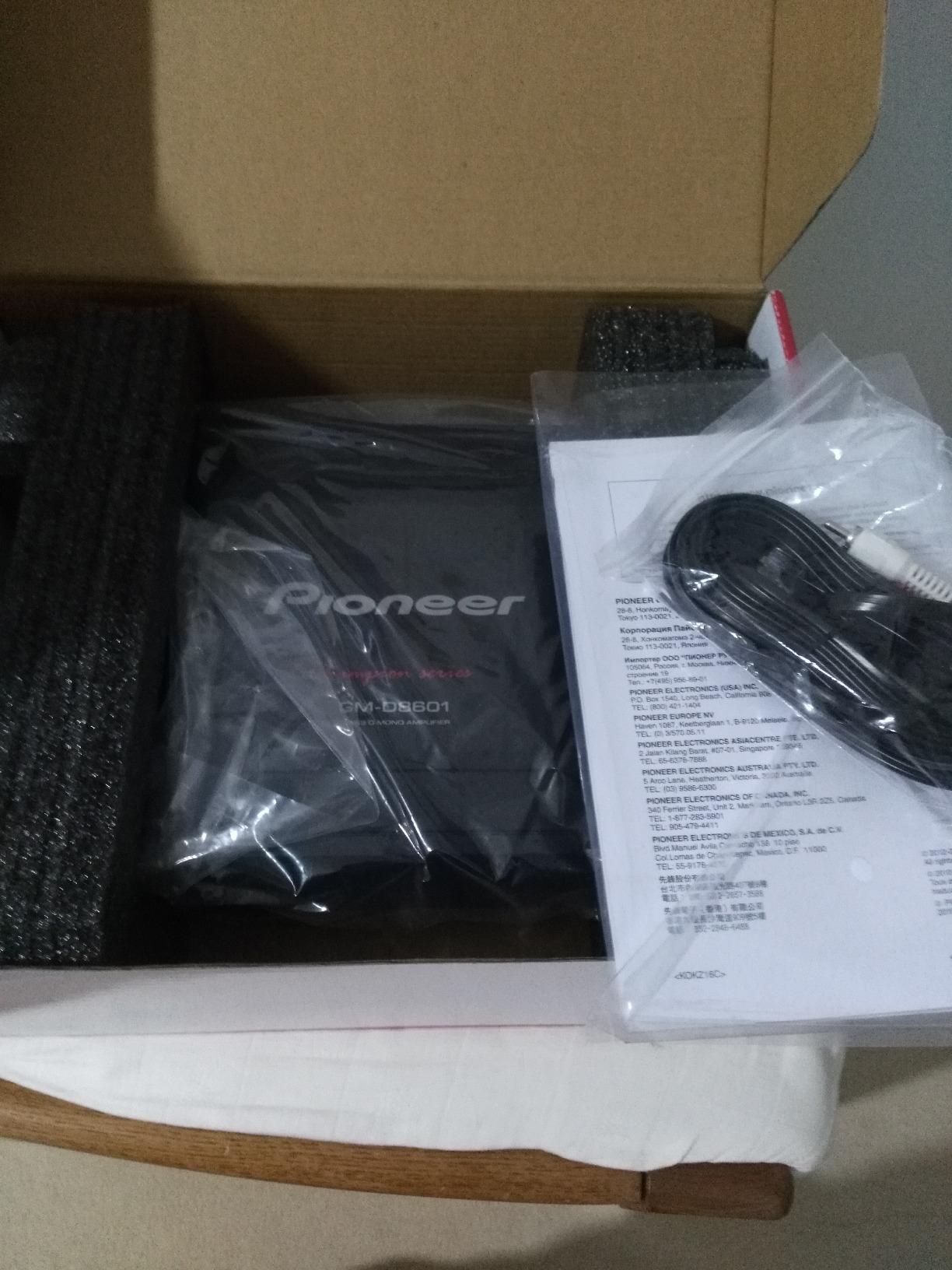 Pioneer GM-D8601 Mono Verstärker Class-D 1600W Bass Boost