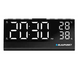Blaupunkt CR10ALU Radiowecker mit Temperatursensor