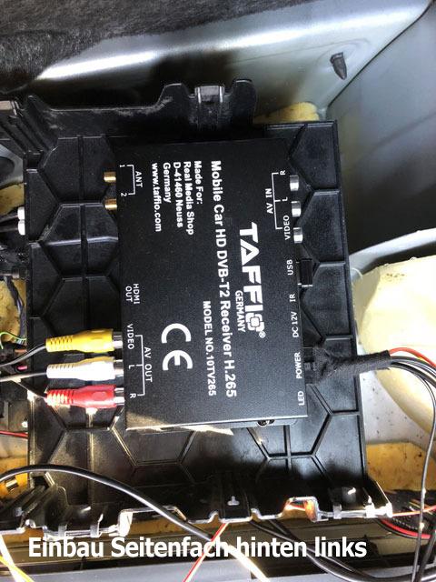 Taffio DVB-T Receiver Auto DVB-T2 H.265 universal 240 km/h