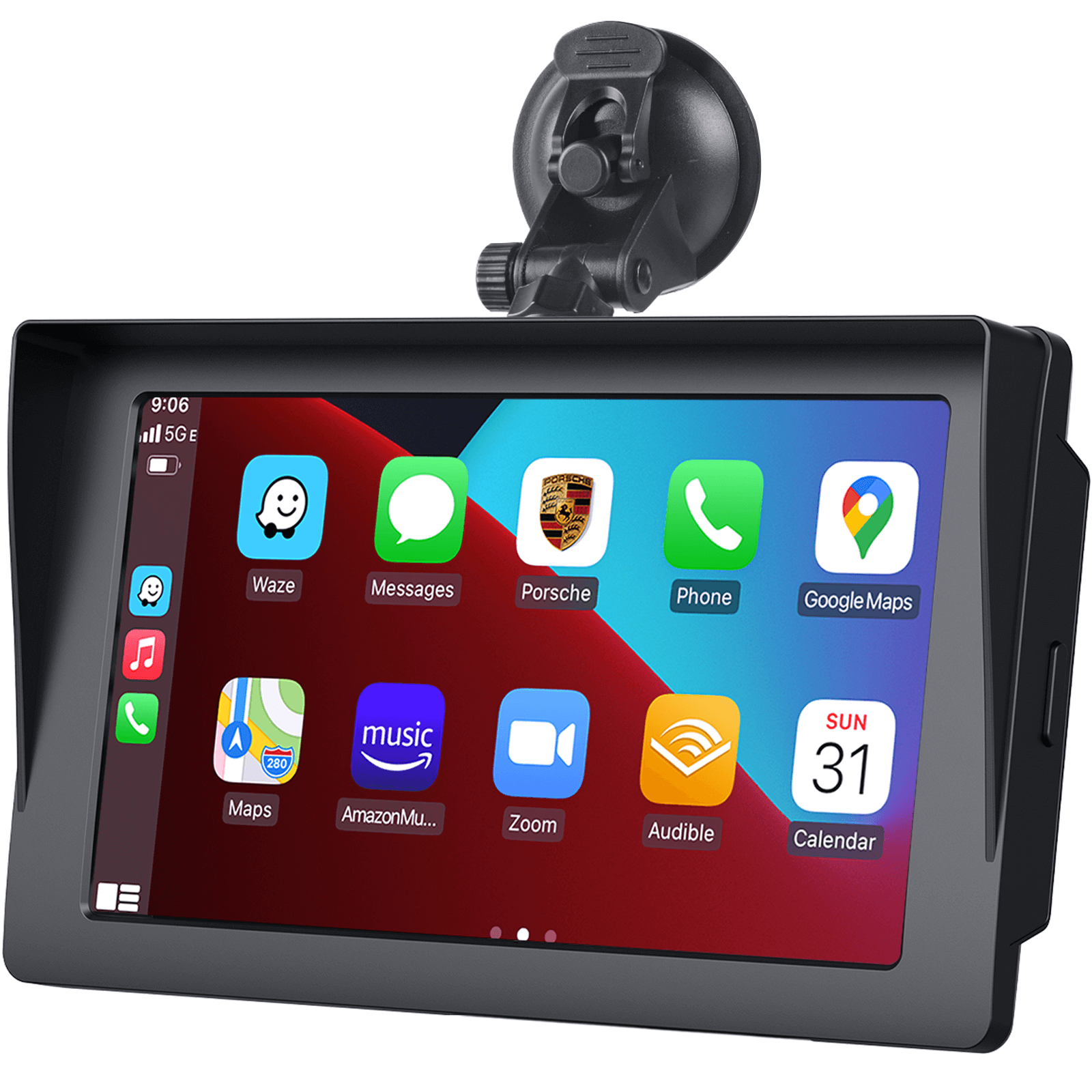 LAMTTO Carplay RC04 7 Zoll Display Wireless + Rückfahrkamera
