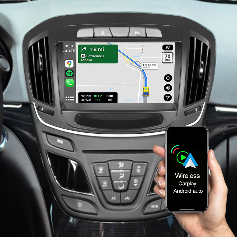A-Sure GPS 9" 2+32GB Autoradio Opel Insignia 2013-2016 Low CarPlay