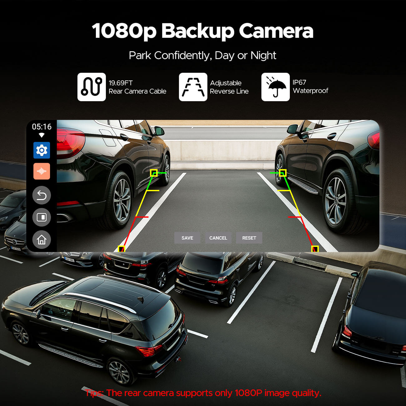 LAMTTO Carplay RC29 10,25 Zoll Display Netflix + Rückkamera