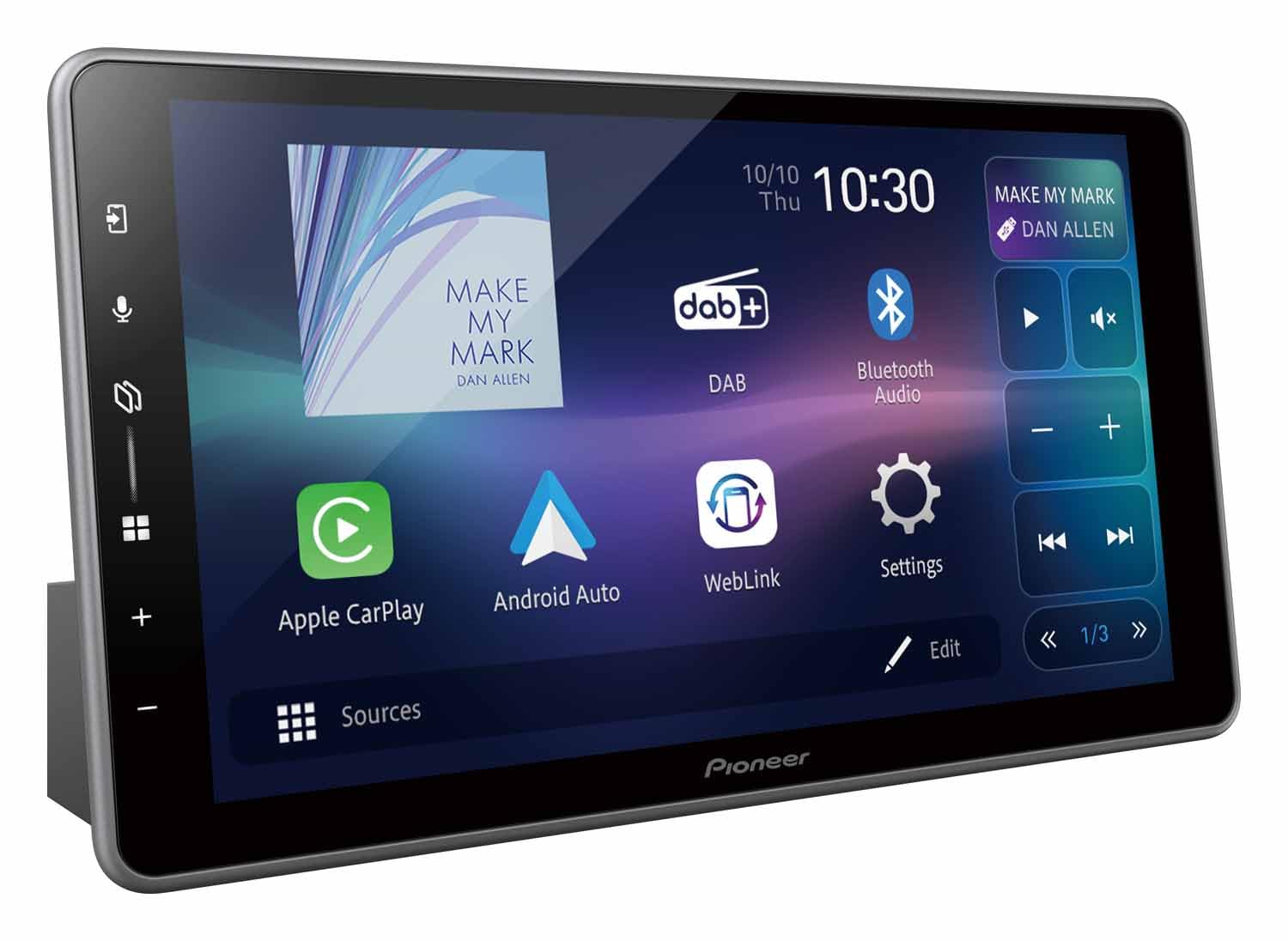 Pioneer SPH Series SPH-DA97DAB-UNI Autoradio 9 Zoll inkl Antenne