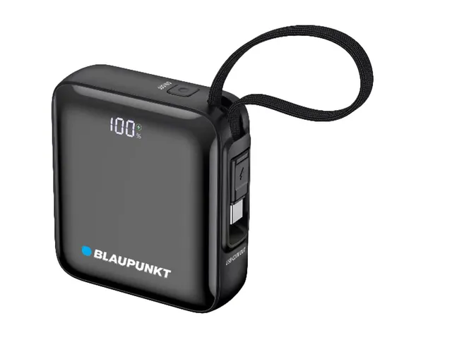 BLAUPUNKT Batteries BPB2311B Mini Powerbank 10000mAh PD35W Kabel